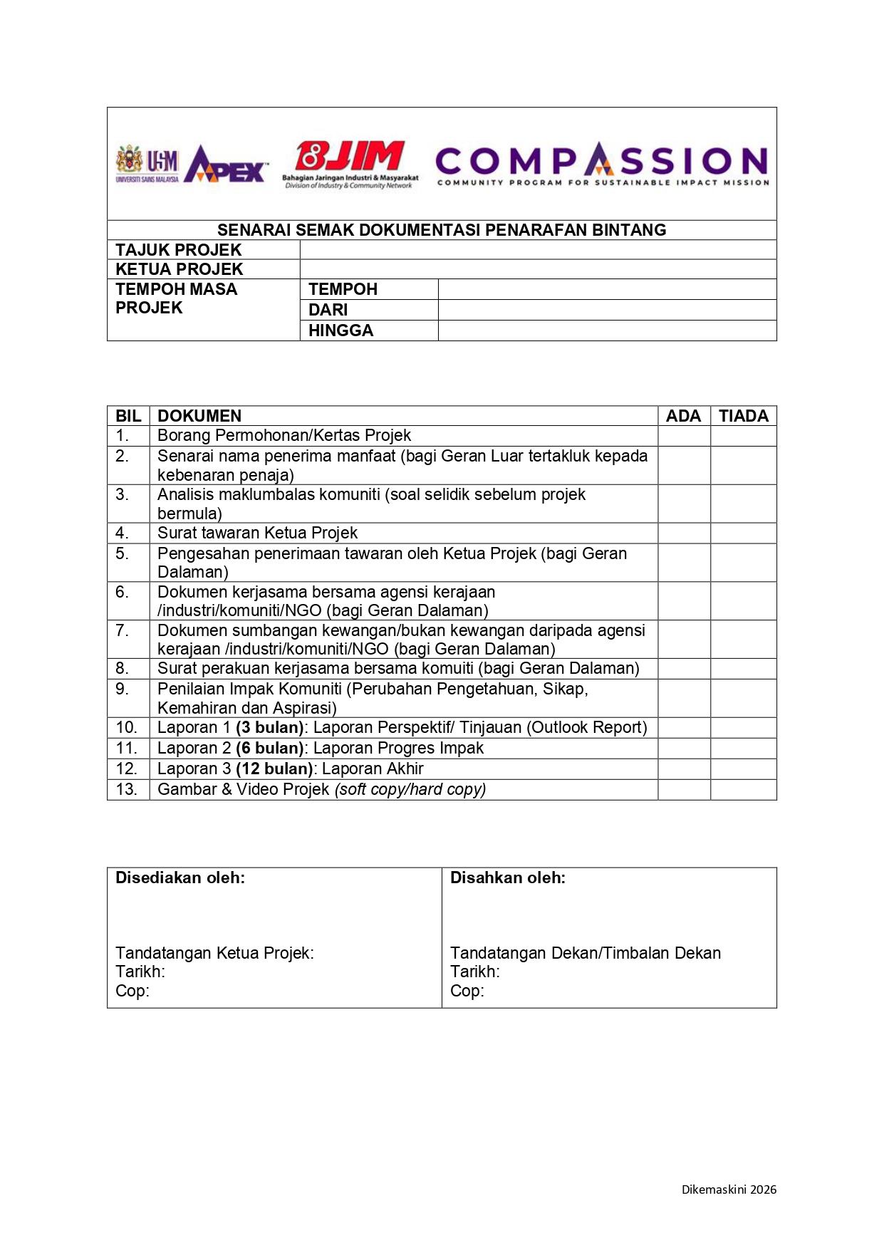 SENARAI SEMAK DOKUMENTASI PENARAFAN BINTANG 05052026 page 0001